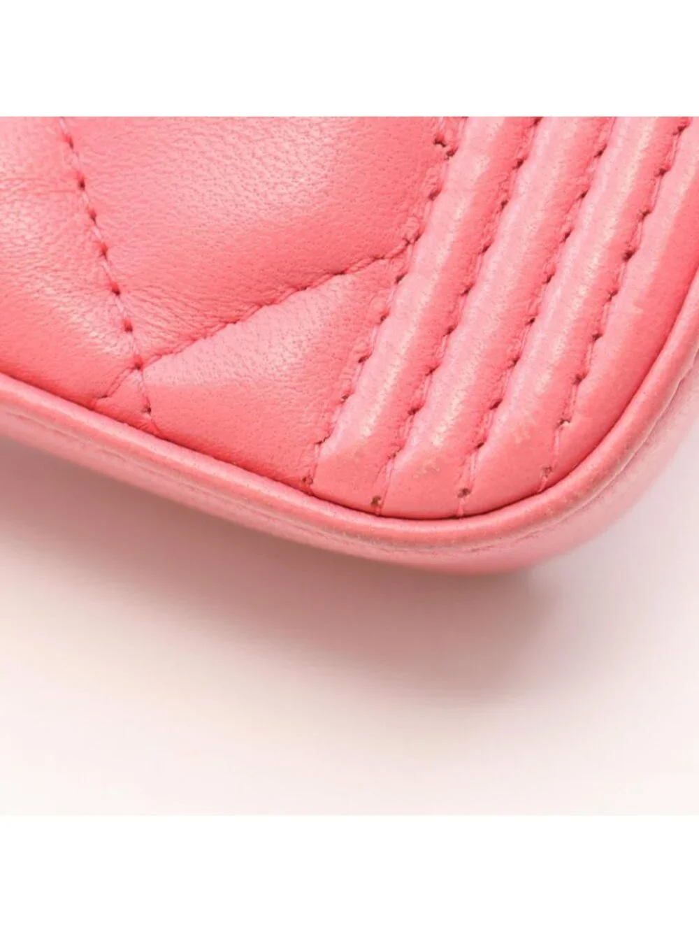 Chanel Shoulder Bag Boy Pink Lambskin Boy Phone Case Chain Wallet